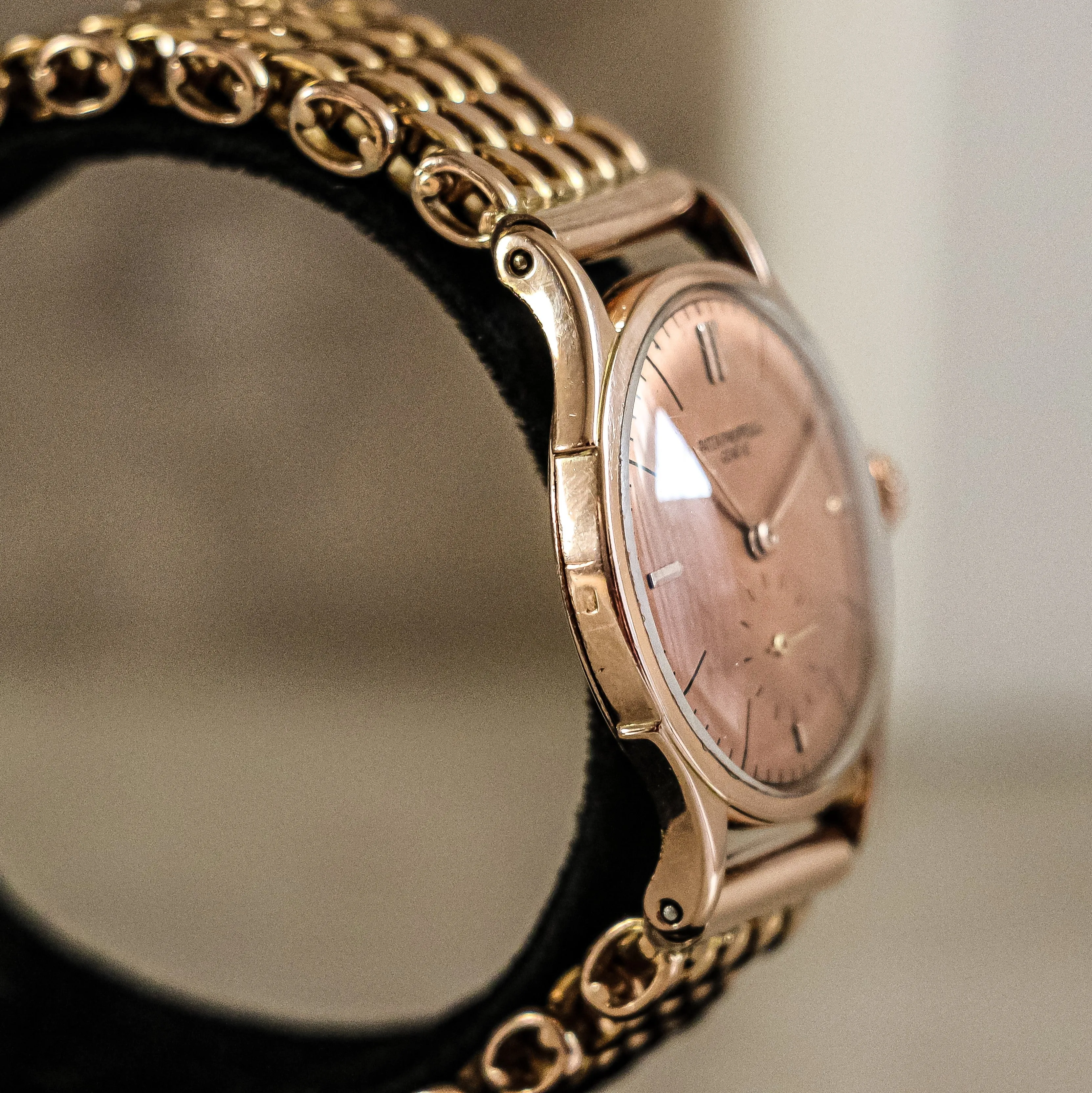 Historic and Exceedingly Rare Patek Philippe Wristwatch Ref. 1515 Truly Exceptional 18K Rose Gold
