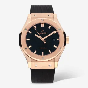 Hublot Classic Fusion 18K Rose Gold Automatic Men's Watch 542.OX.1181.RX