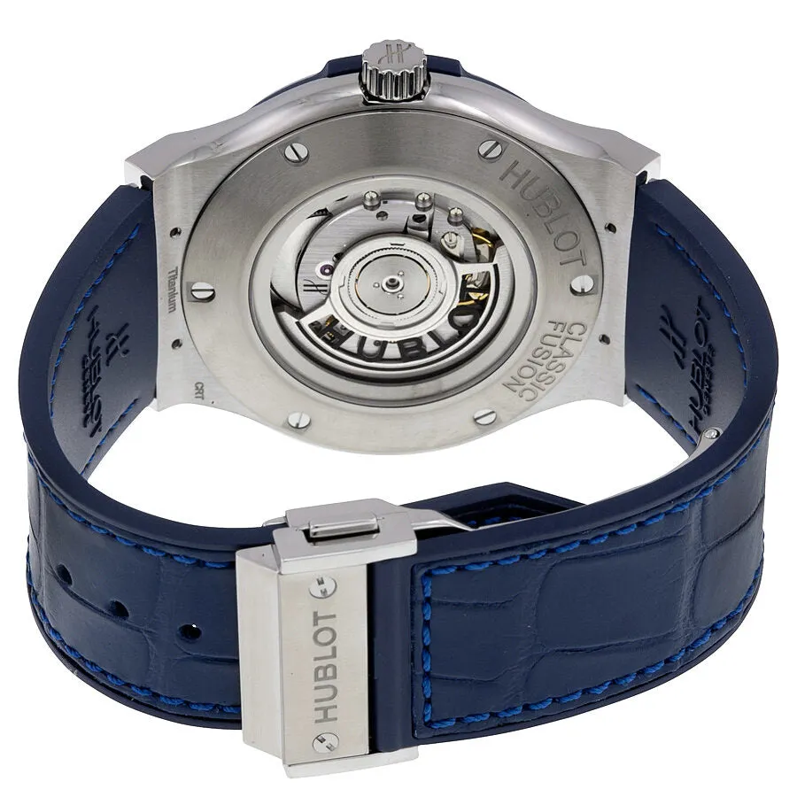 Hublot Classic Fusion Automatic Blue Sunray Dial Titanium Men's Watch 511.NX.7170.LR