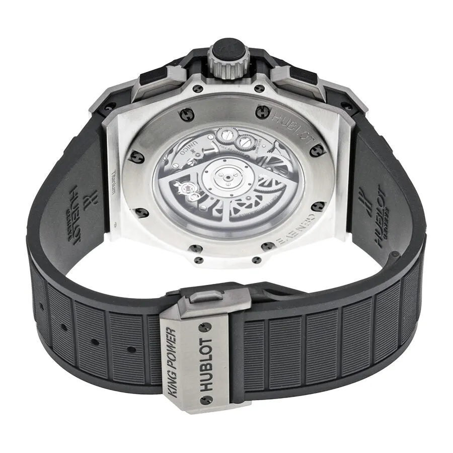Hublot King Power Unico Skeleton Dial Titanium Men's Watch 701.NX.0170.RX