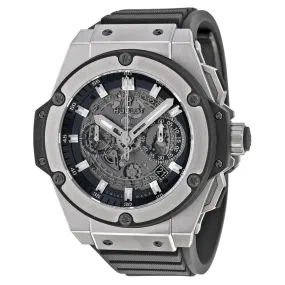 Hublot King Power Unico Skeleton Dial Titanium Men's Watch 701.NX.0170.RX