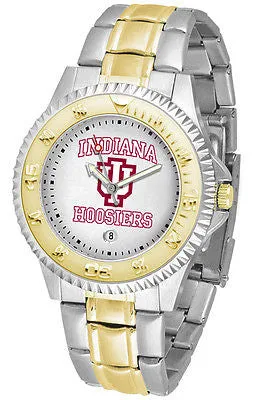 Indiana Hoosiers Competitor Two Tone Stainless Steel Men's Watch