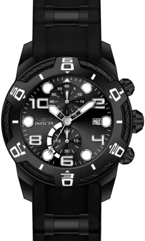 Invicta Bolt Black Chronograph Men's Watch 24220