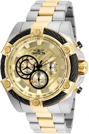 Invicta Bolt Chronograph Gold Dial Men's Watch 25518
