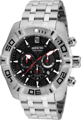 Invicta Jason Taylor Chronograph Black Dial Men's Watch 24845