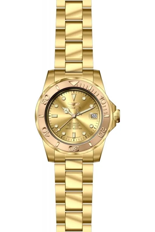Invicta Pro Diver Automatic Gold Dial Men's Watch 13930