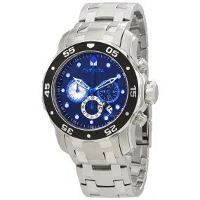 Invicta Pro Diver Chronograph Blue Dial Men's Watch 24848