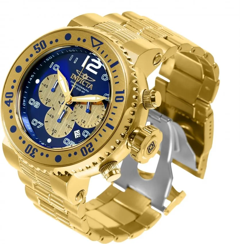 Invicta Pro Diver Chronograph Blue Dial Men's Watch 25077