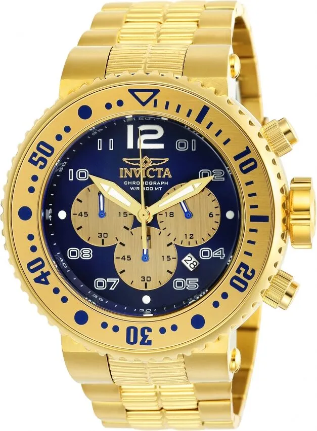 Invicta Pro Diver Chronograph Blue Dial Men's Watch 25077