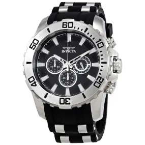 Invicta Pro Diver GMT Chronograph Black Dial Men's Watch 22555