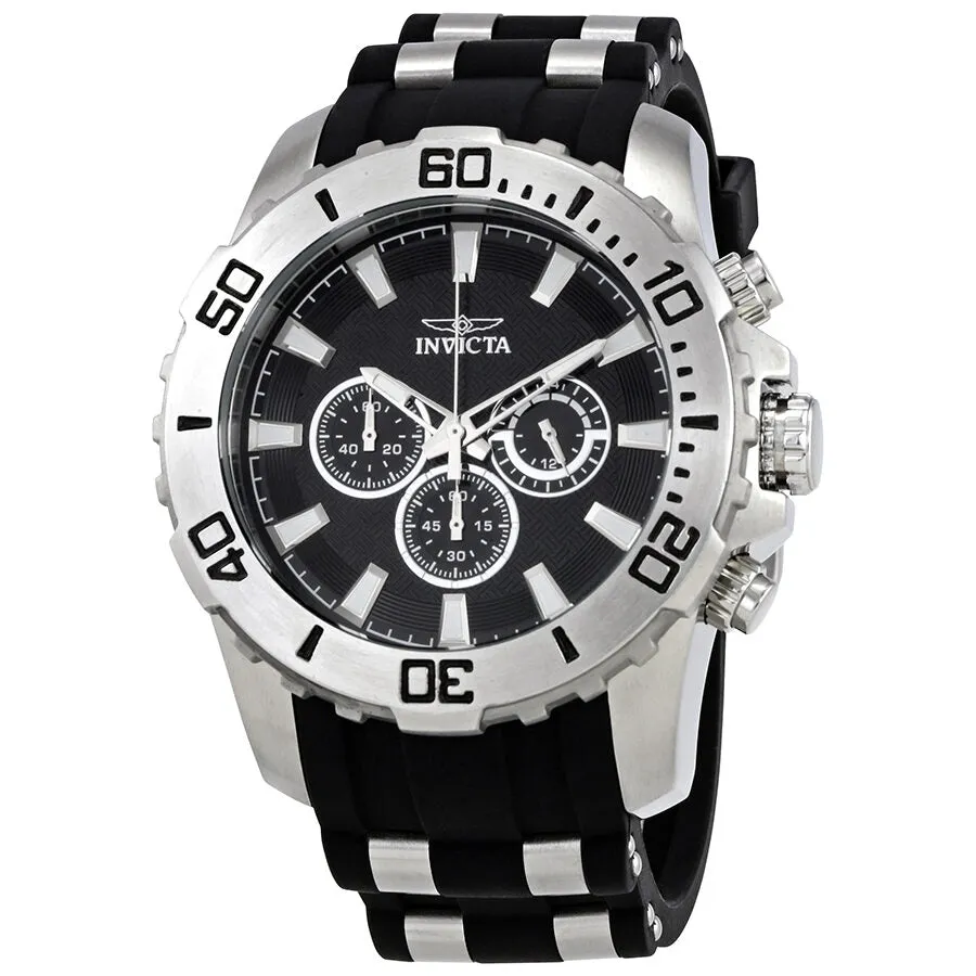 Invicta Pro Diver GMT Chronograph Black Dial Men's Watch 22555