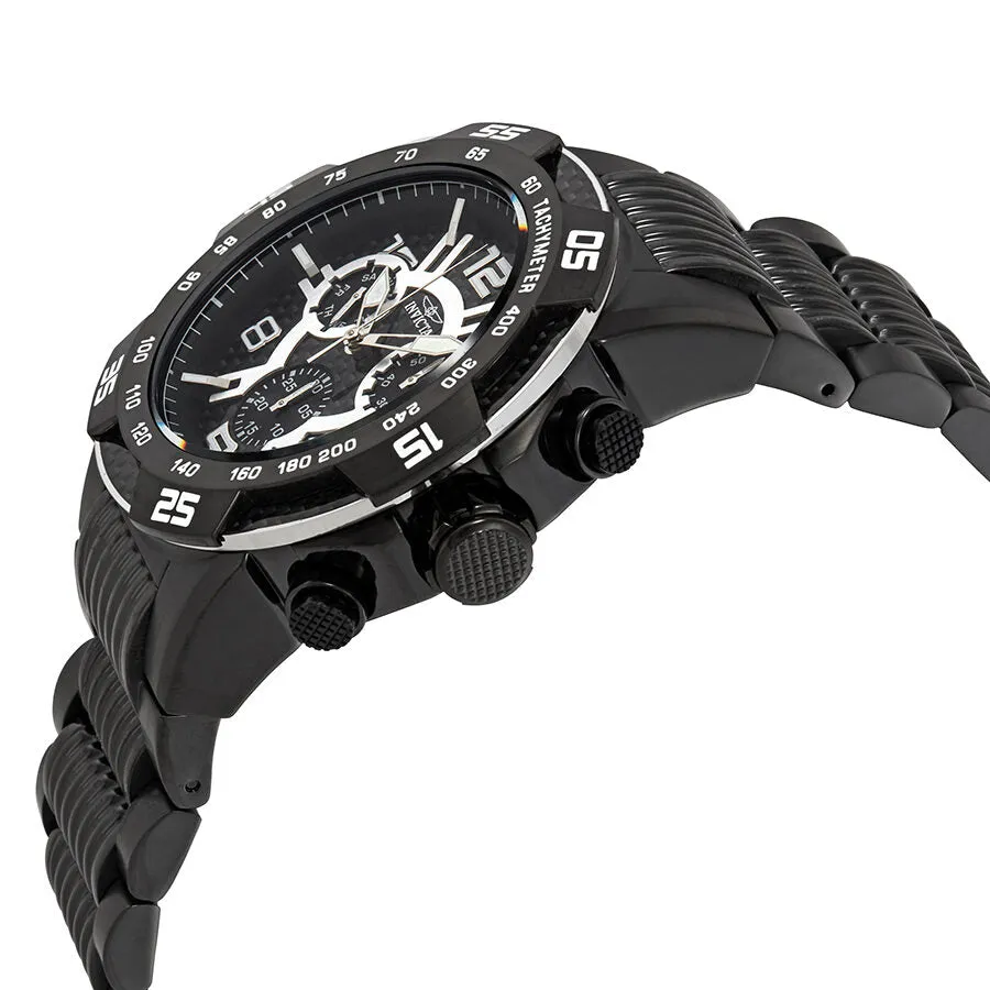Invicta S1 Rally Chronograph Black Carbon Fiber Dial Men's Watch 25288
