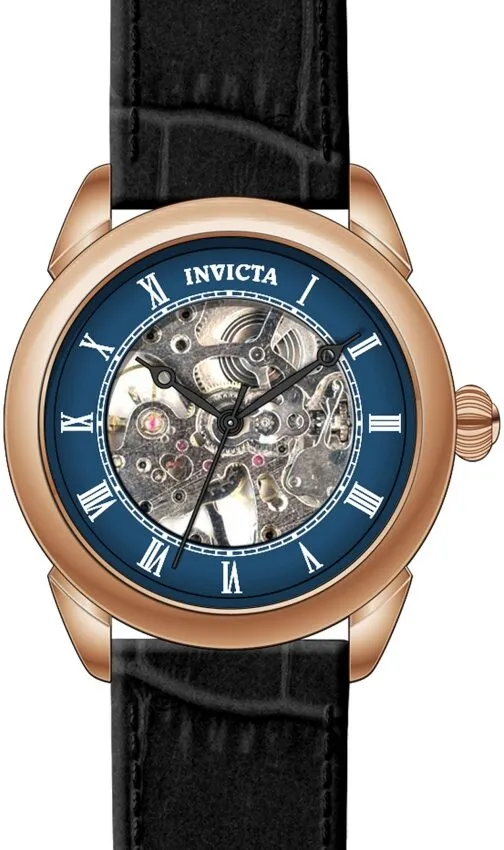 Invicta Specialty Mechanical Blue Skeleton Dial Men's Watch 23538