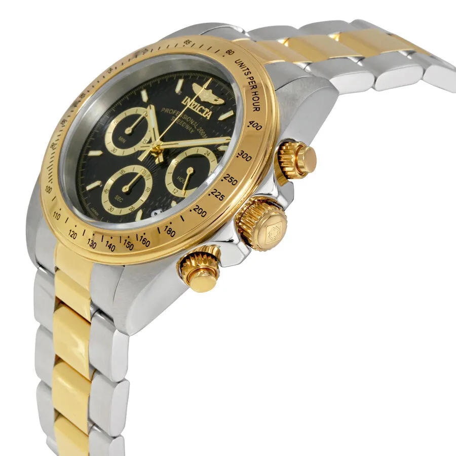 Invicta Speedway Chronograph Black Dial Men's Watch 9224