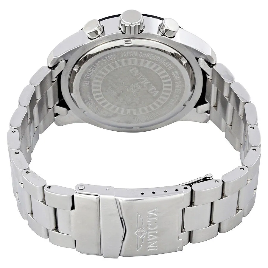 Invicta Speedway Chronograph Black Dial Stainless Steel Men's Watch 21796