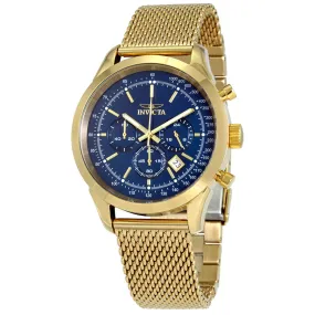 Invicta Speedway Chronograph Blue Dial Men's Watch 25224