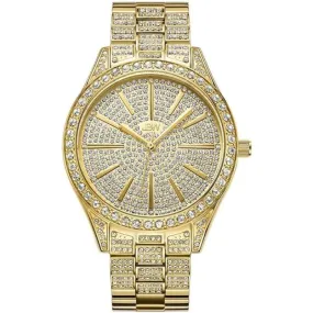 JBW Cristal 0.12 ctw Diamond 18k Gold-Plated Stainless-Steel Women's Watch - J6346A