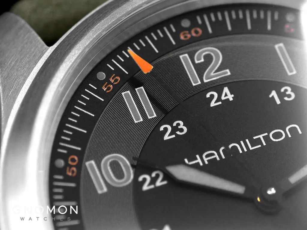 Khaki Field Titanium Auto 38 Black Ref. H70205830