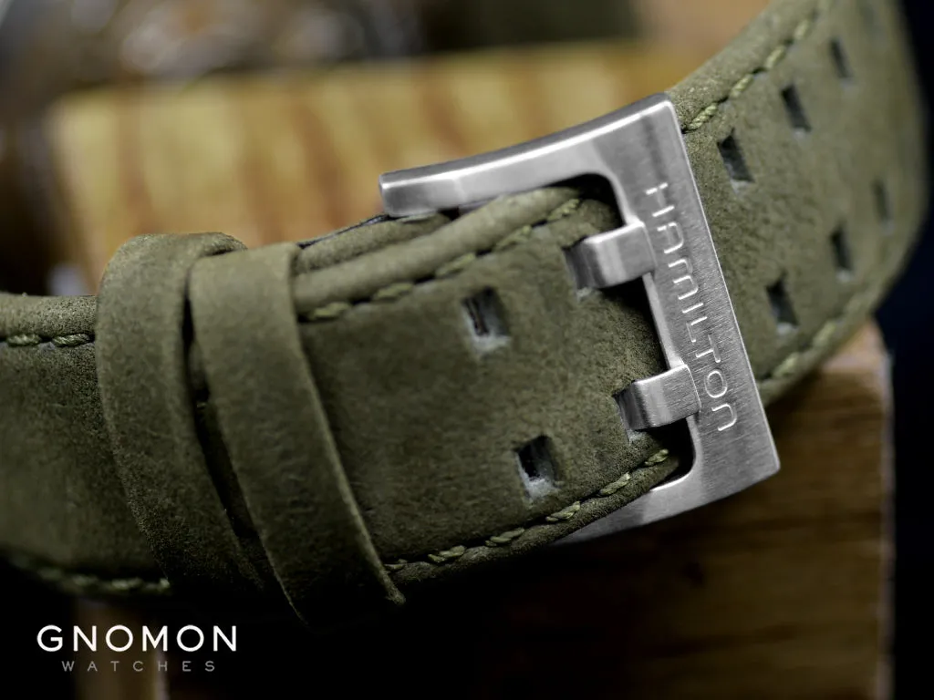 Khaki Field Titanium Auto 38 Black Ref. H70205830