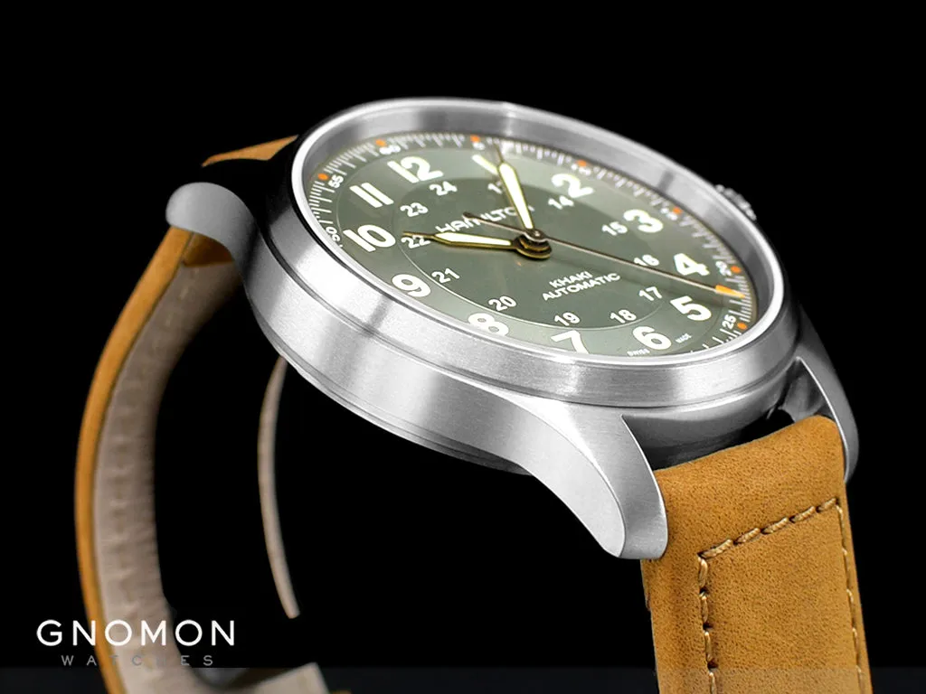 Khaki Field Titanium Auto 42 Green Ref. H70545560