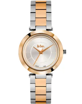 Lee Cooper Women's Watch Analog, Silver Dial Metal Band  Strap, LC06950.530