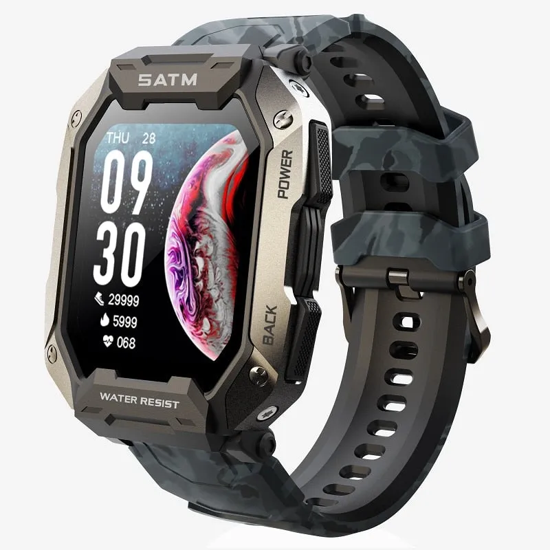 LIGE New Smart Watch For Men Bluetooth Full Touch Screen 5ATM Waterproof Watches Sports Fitness Smartwatch Man Relogio Masculino
