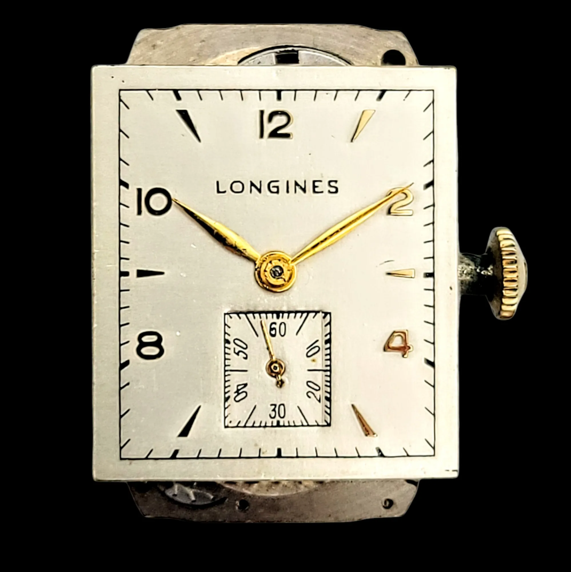 LONGINES 14K Solid Gold Watch Cal. 9L Swiss 1947