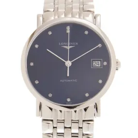 Longines Elegant Automatic Diamond Blue Dial Watch L48094976