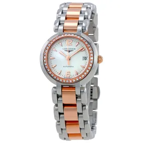 Longines PrimaLuna White Dial Automatic Ladies Watch L81115196 L8.111.5.19.6