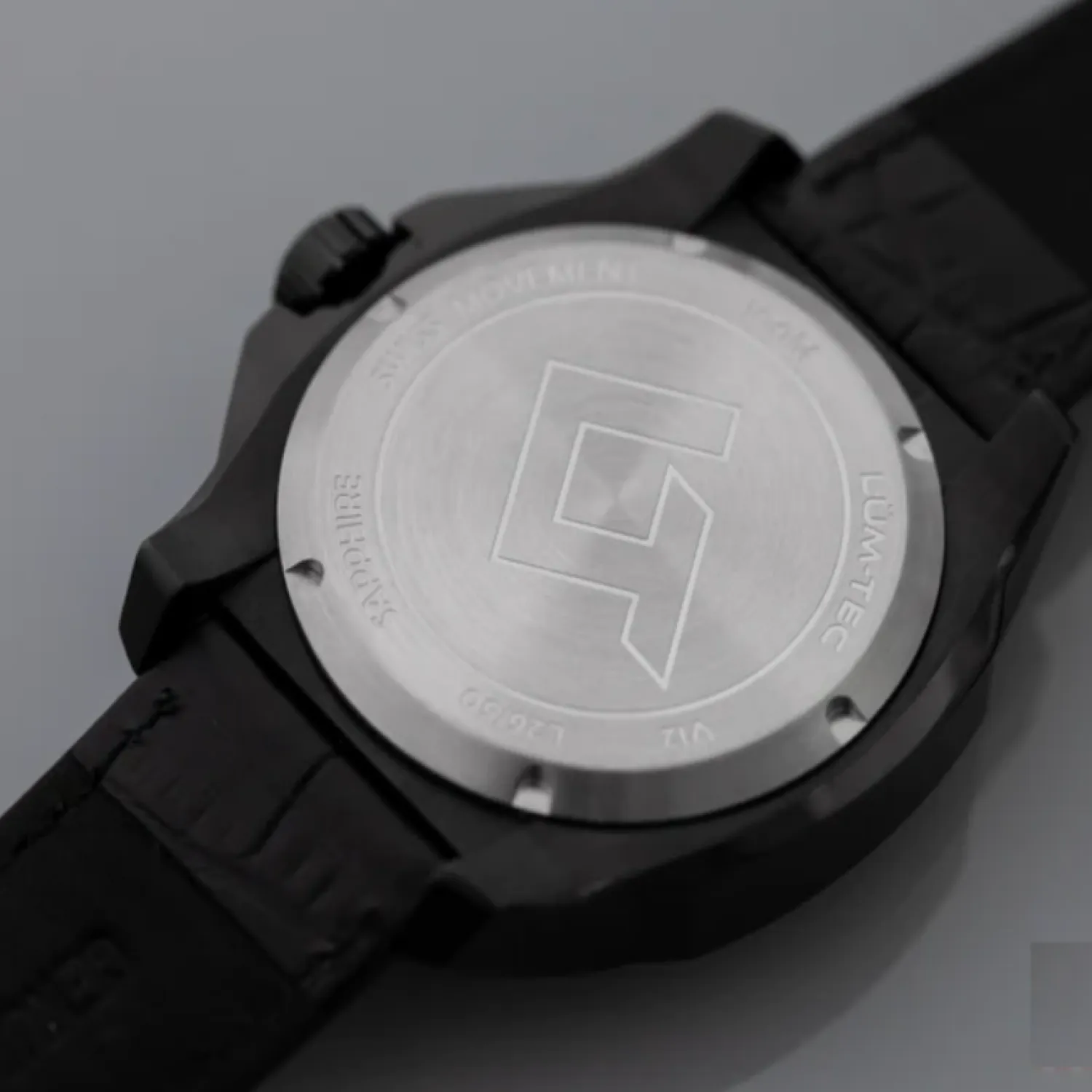 Lum-Tech Limited Edition Phantom V10 Wrist – Black Croc Leather Strap – V12 L04