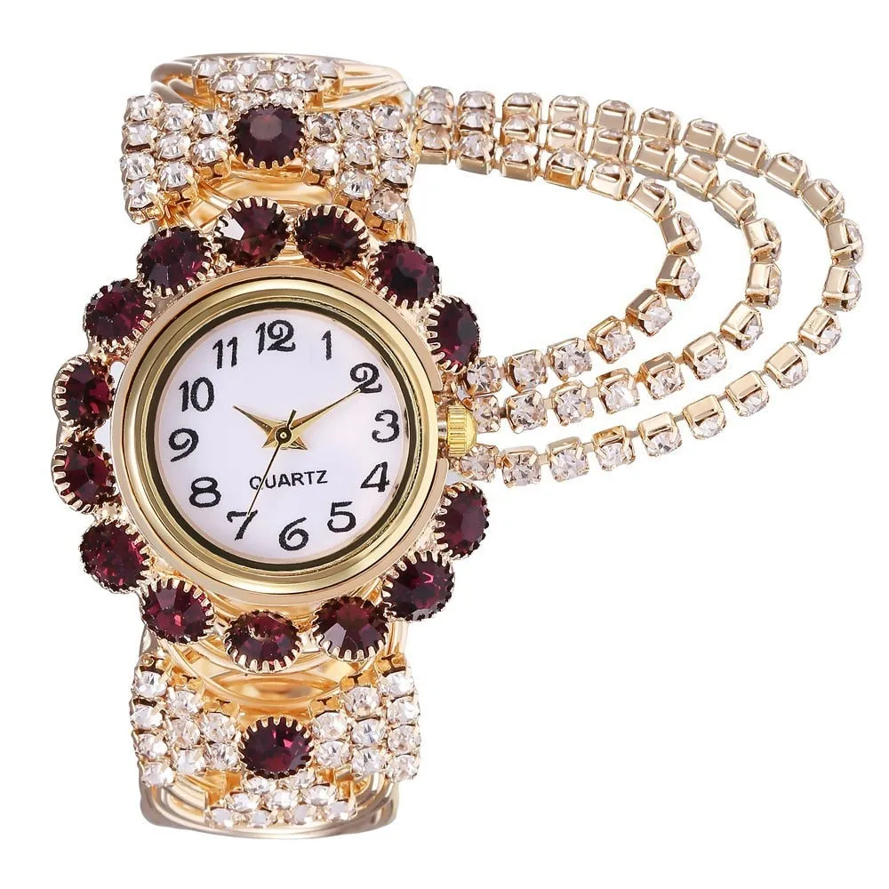 Luxury Rhinestone Bracelet Watch Women Watches
