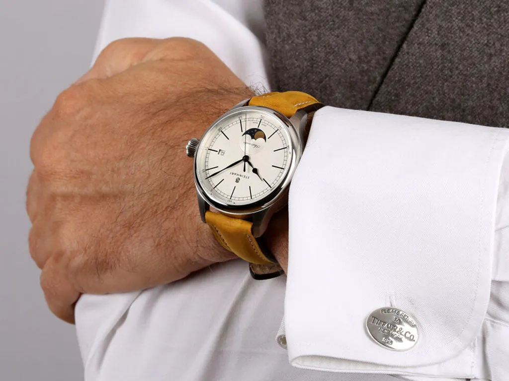 Marine Moon Phase Silver