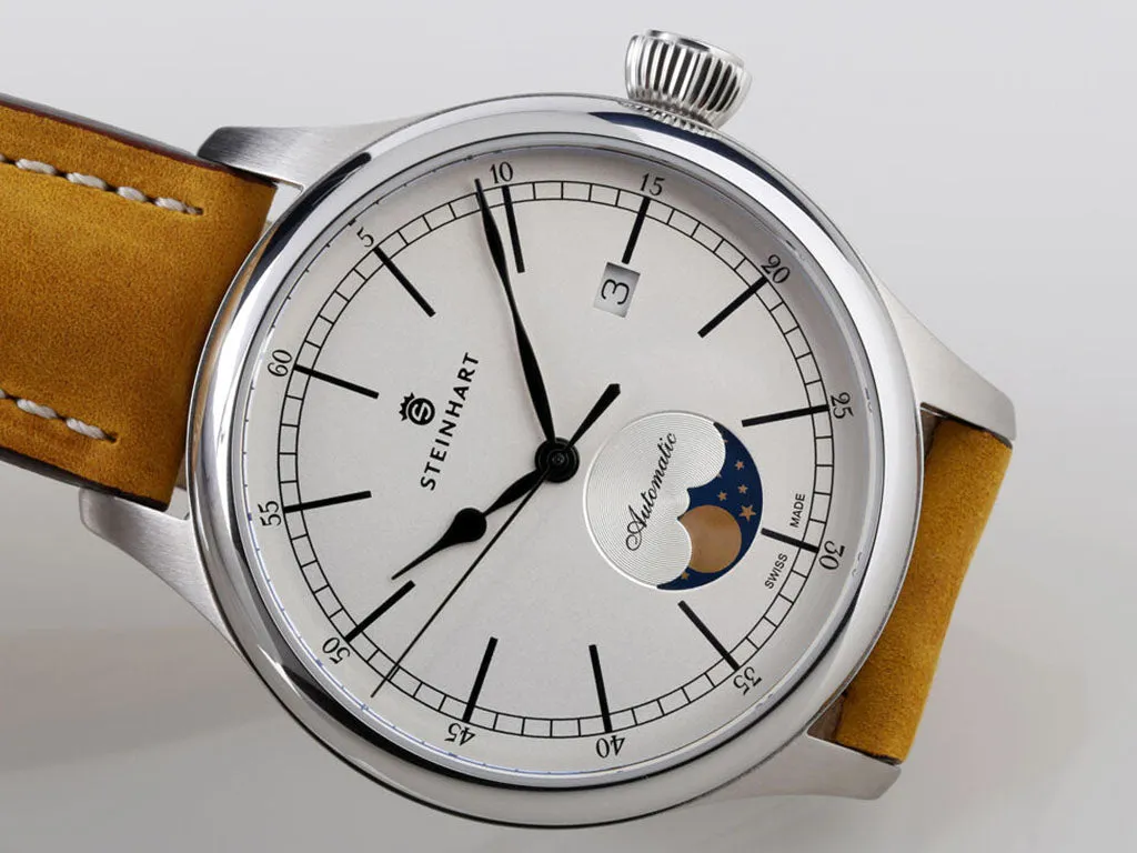 Marine Moon Phase Silver