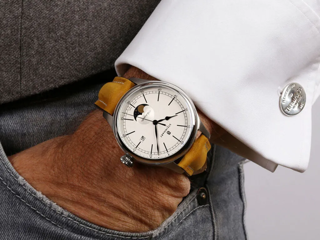 Marine Moon Phase Silver