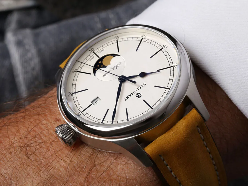 Marine Moon Phase Silver