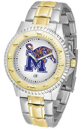 Memphis Tigers Competitor Two Tone Stainless Steel Men's Watch