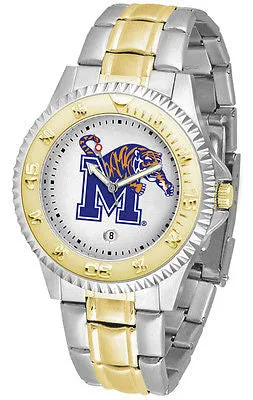 Memphis Tigers Competitor Two Tone Stainless Steel Men's Watch
