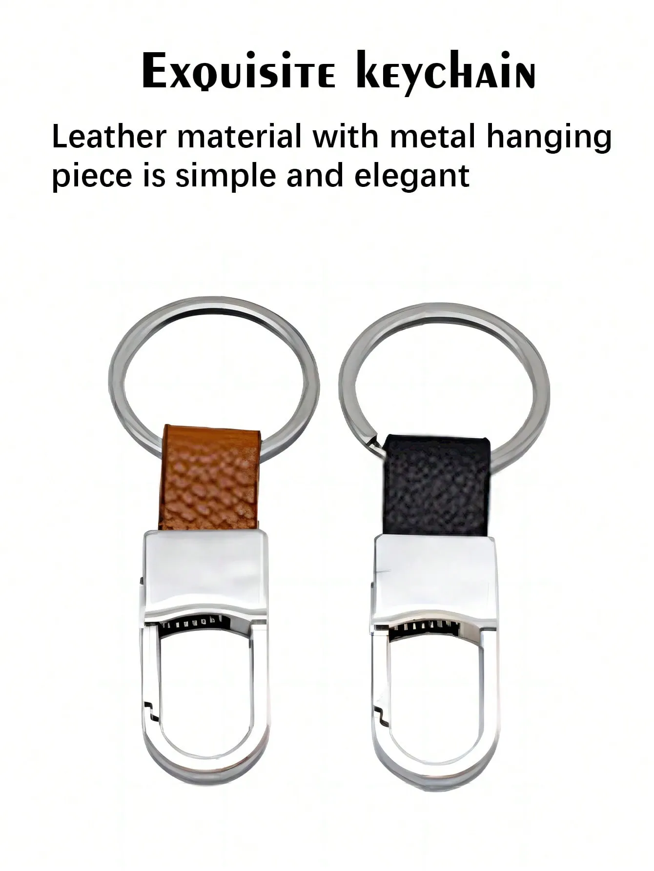 Men's Gift Set with Box Leather Belt cuff-link Watch Keychain Ballpoint 6pcs