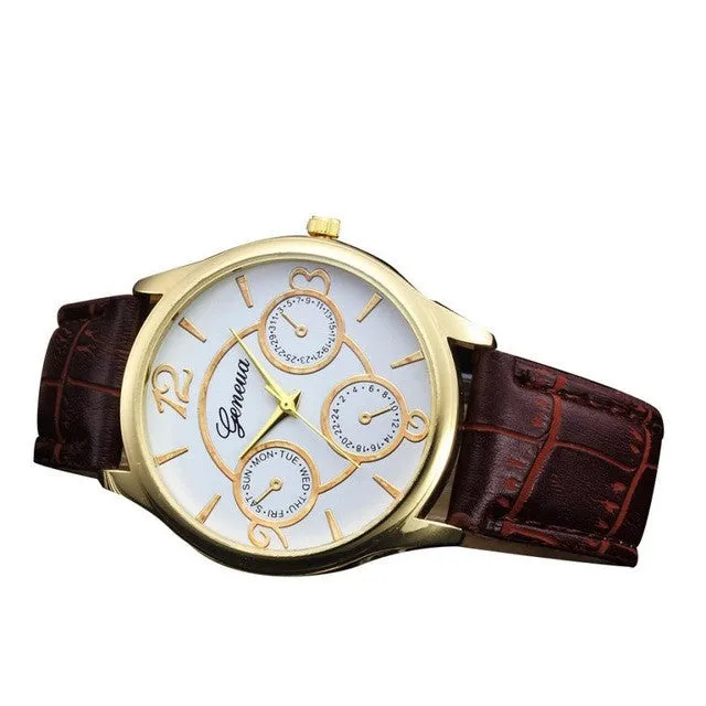 Men's Quartz Stainless Steel Business Watch