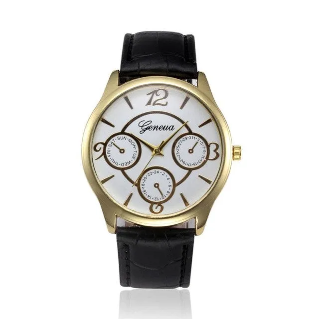 Men's Quartz Stainless Steel Business Watch