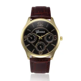 Men's Quartz Stainless Steel Business Watch