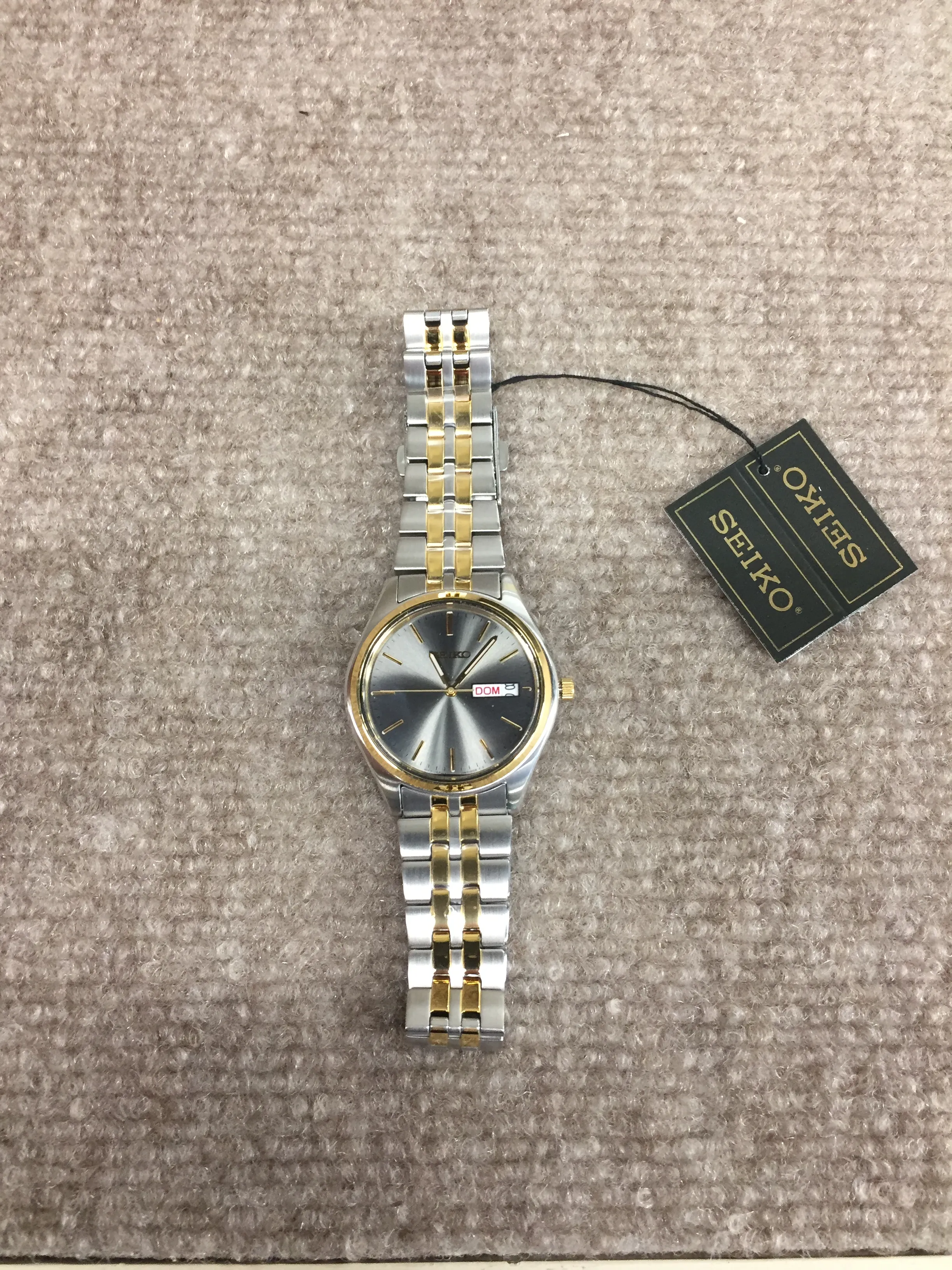 Men's Seiko Watch With Day And Date