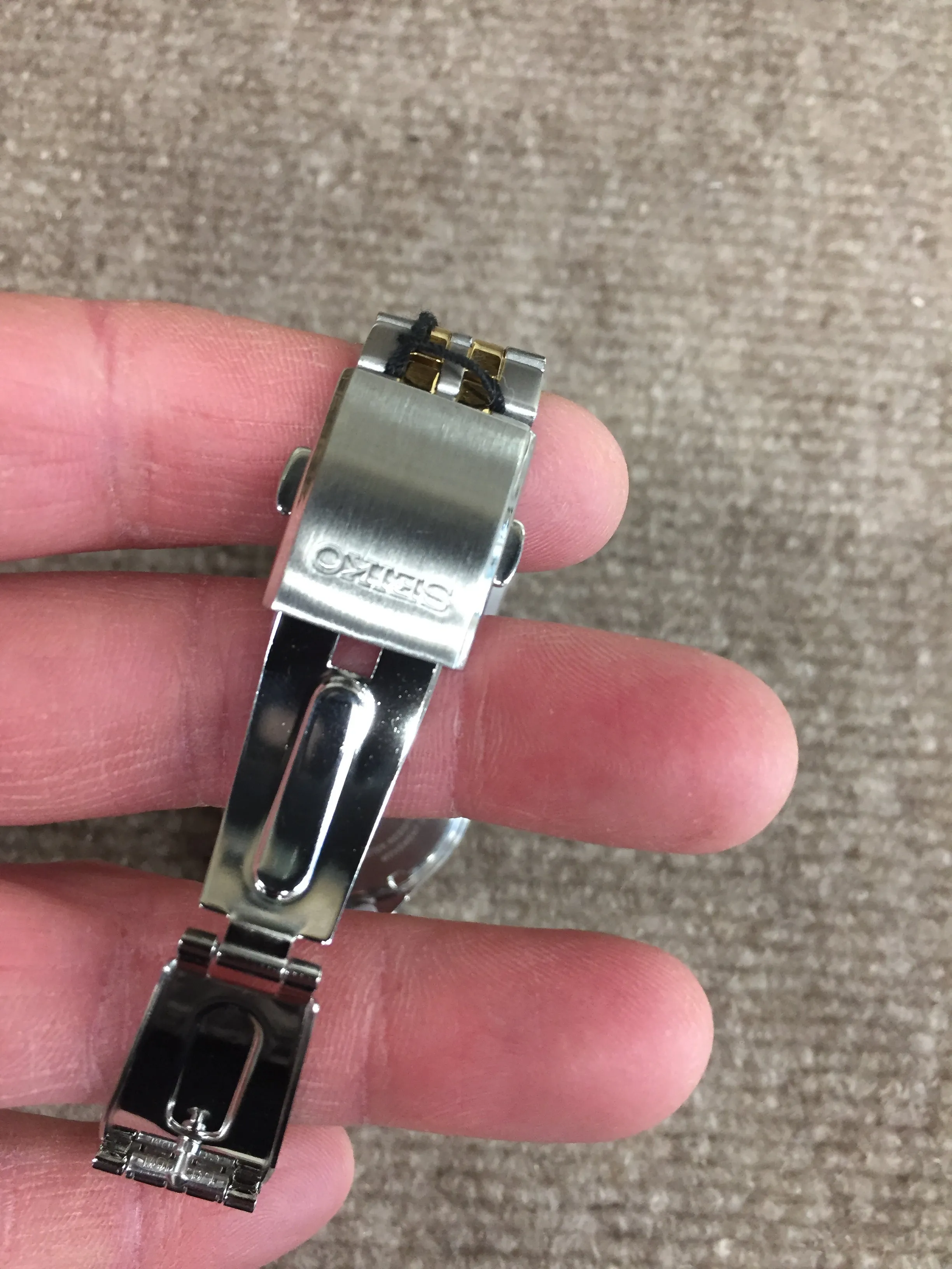 Men's Seiko Watch With Day And Date