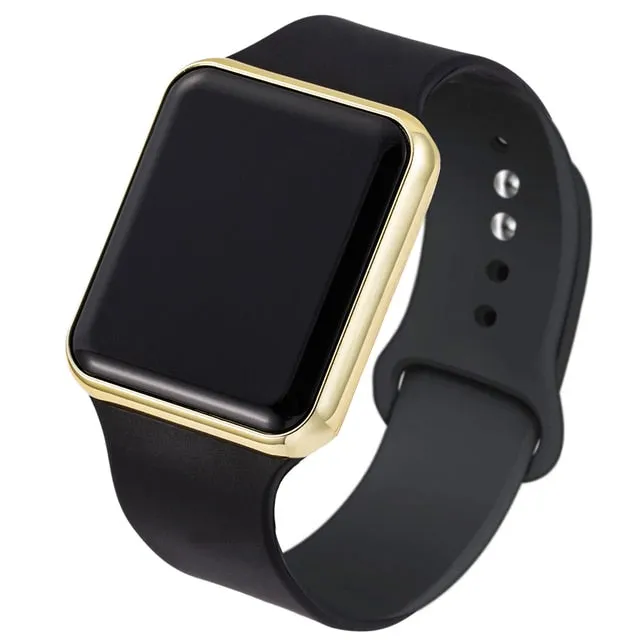Men's Silicone Led Digital Watches