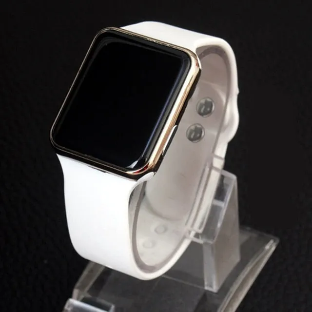 Men's Silicone Led Digital Watches