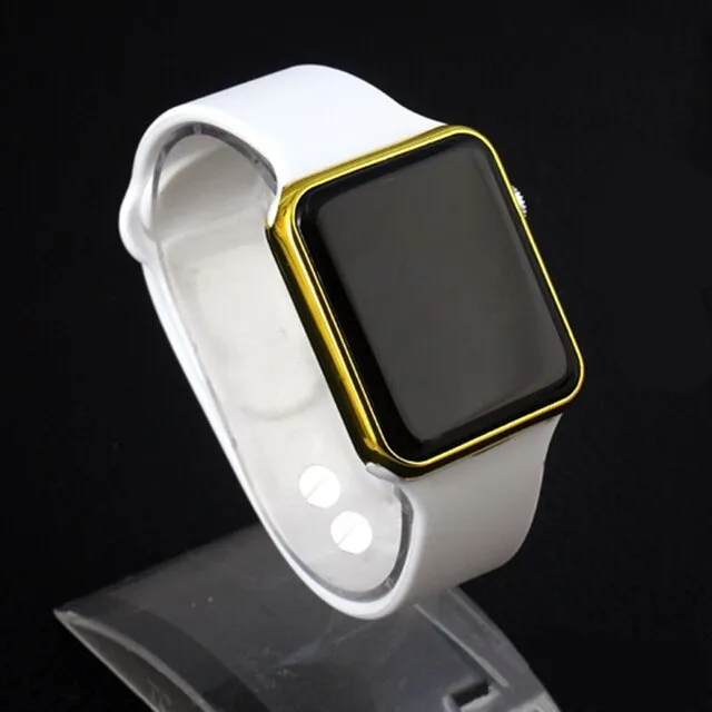 Men's Silicone Led Digital Watches