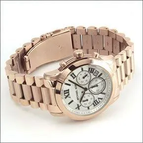 Michael Kors Cooper Rose Gold-tone Chronograph Women's Watch MK5929