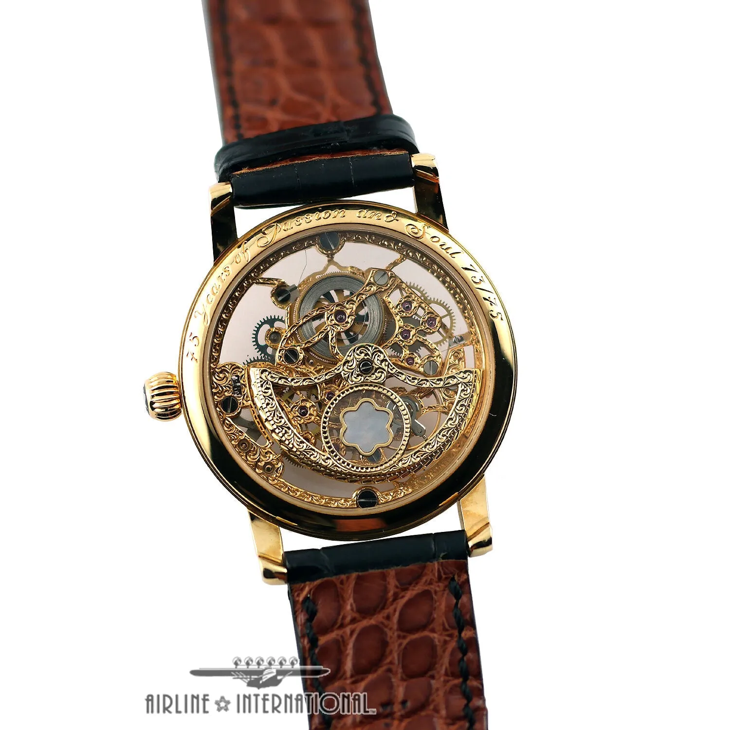 Montblanc Skeleton 75th Anniversary Watch c.1999 - NEW AND UNWORN