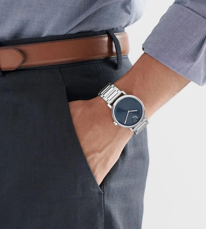 Movado Bold Evolution 2.0 Blue Dial Watch 3601155