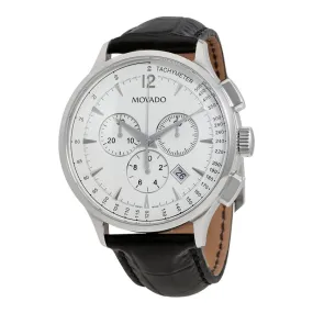 Movado Circa Chronograph White Dial Men's Watch 0606575
